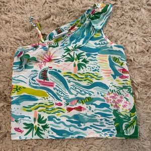 Toddler One Shoulder Top